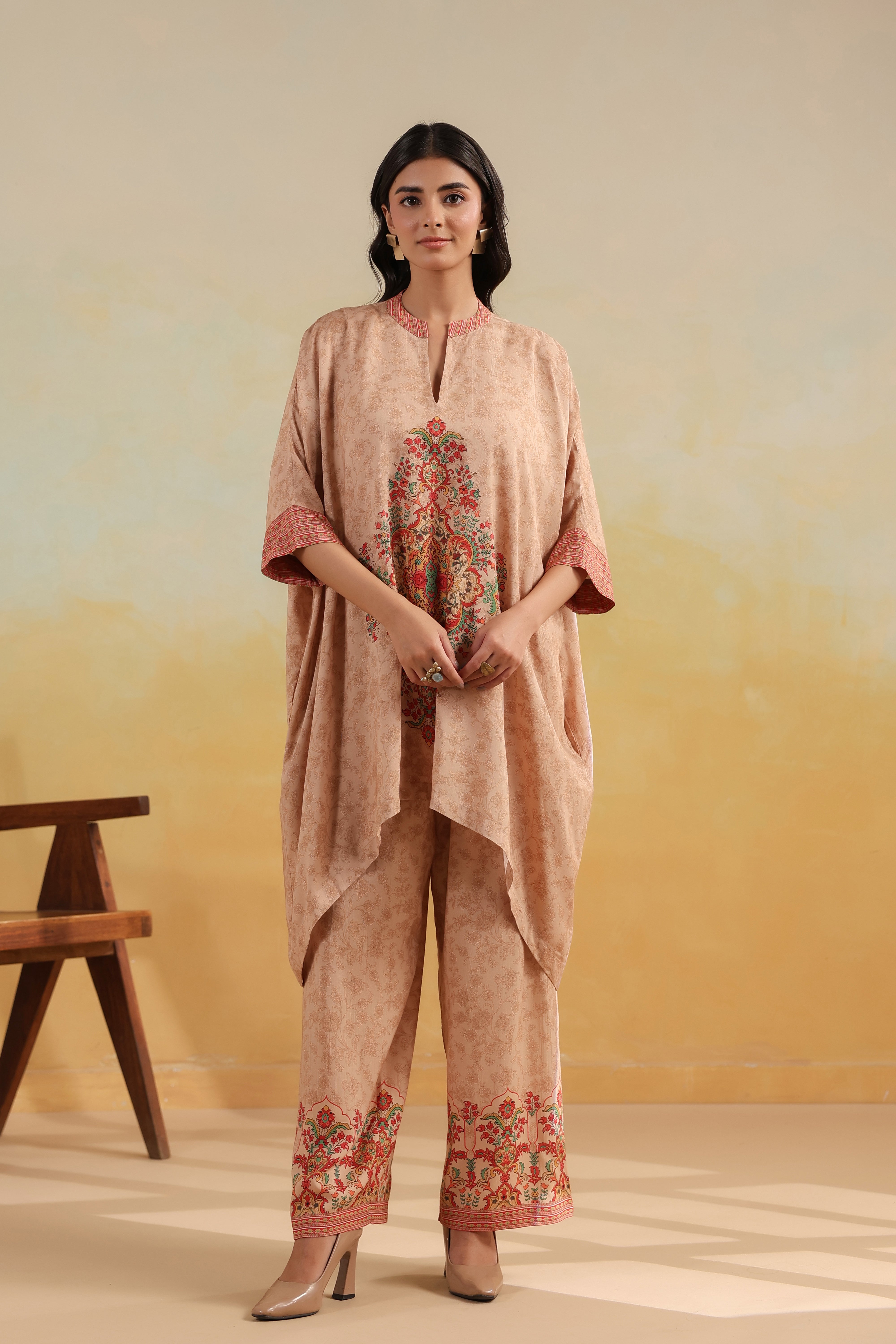 Saba Kaftan Set – Summer Sand