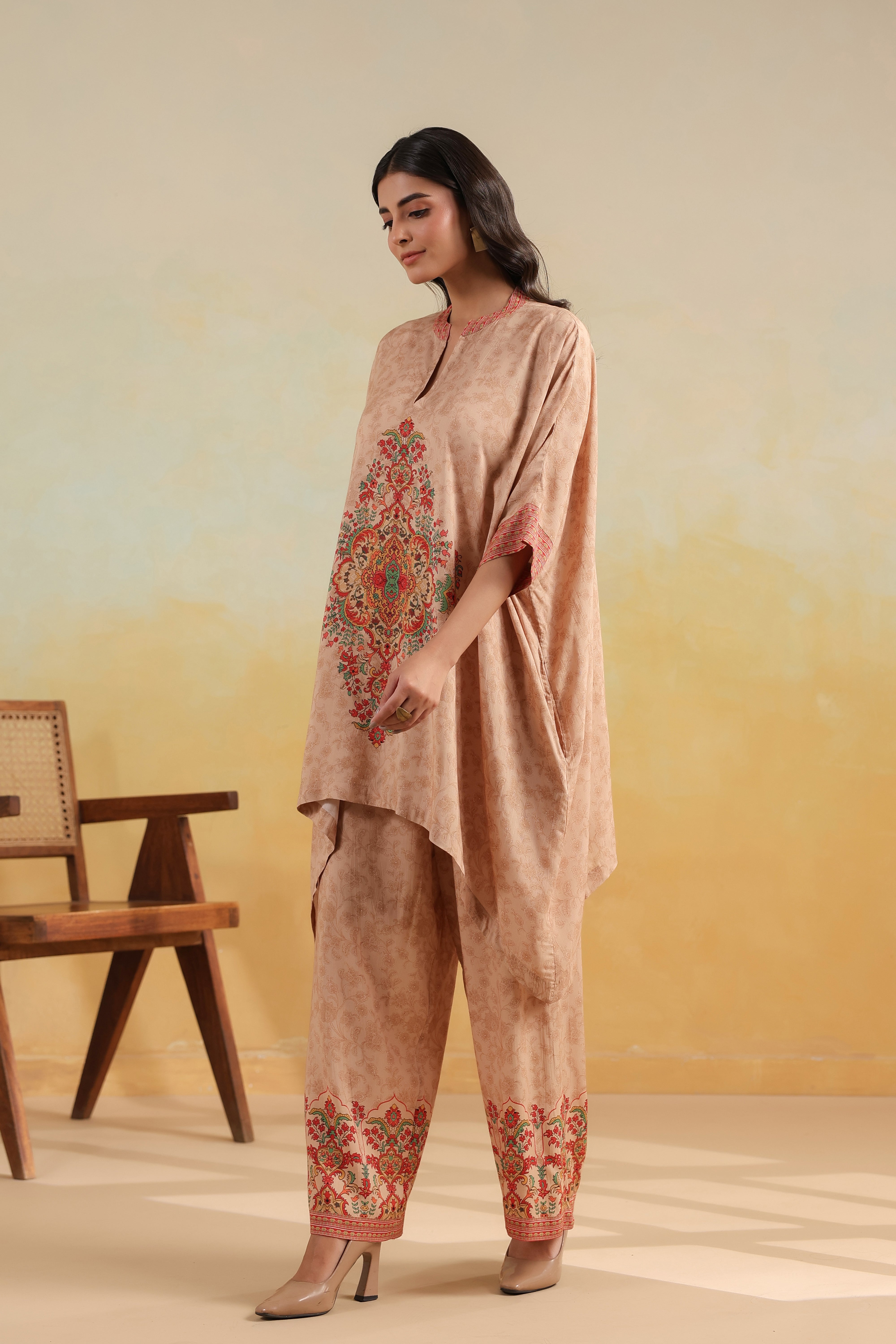 Saba Kaftan Set – Summer Sand
