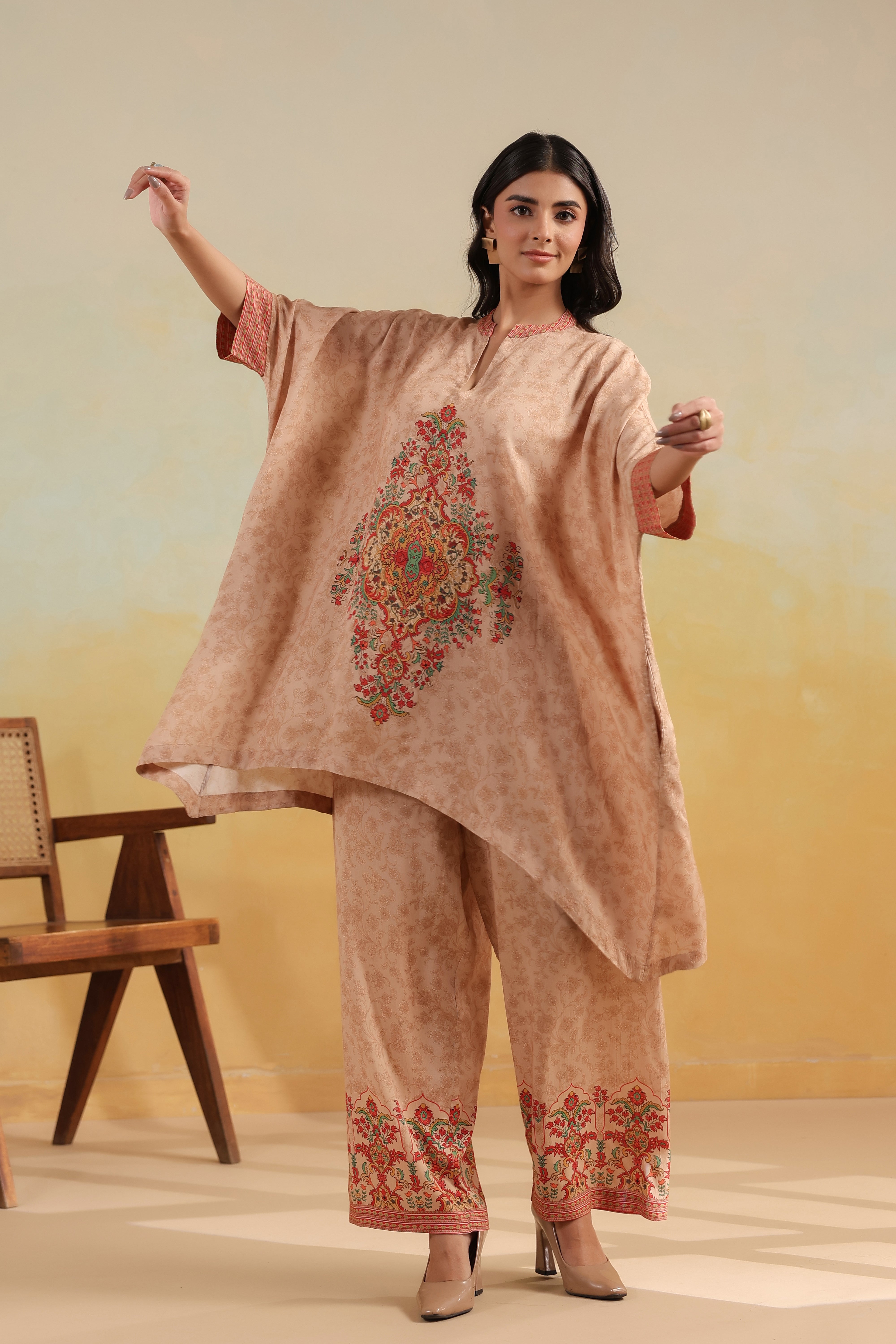 Saba Kaftan Set – Summer Sand