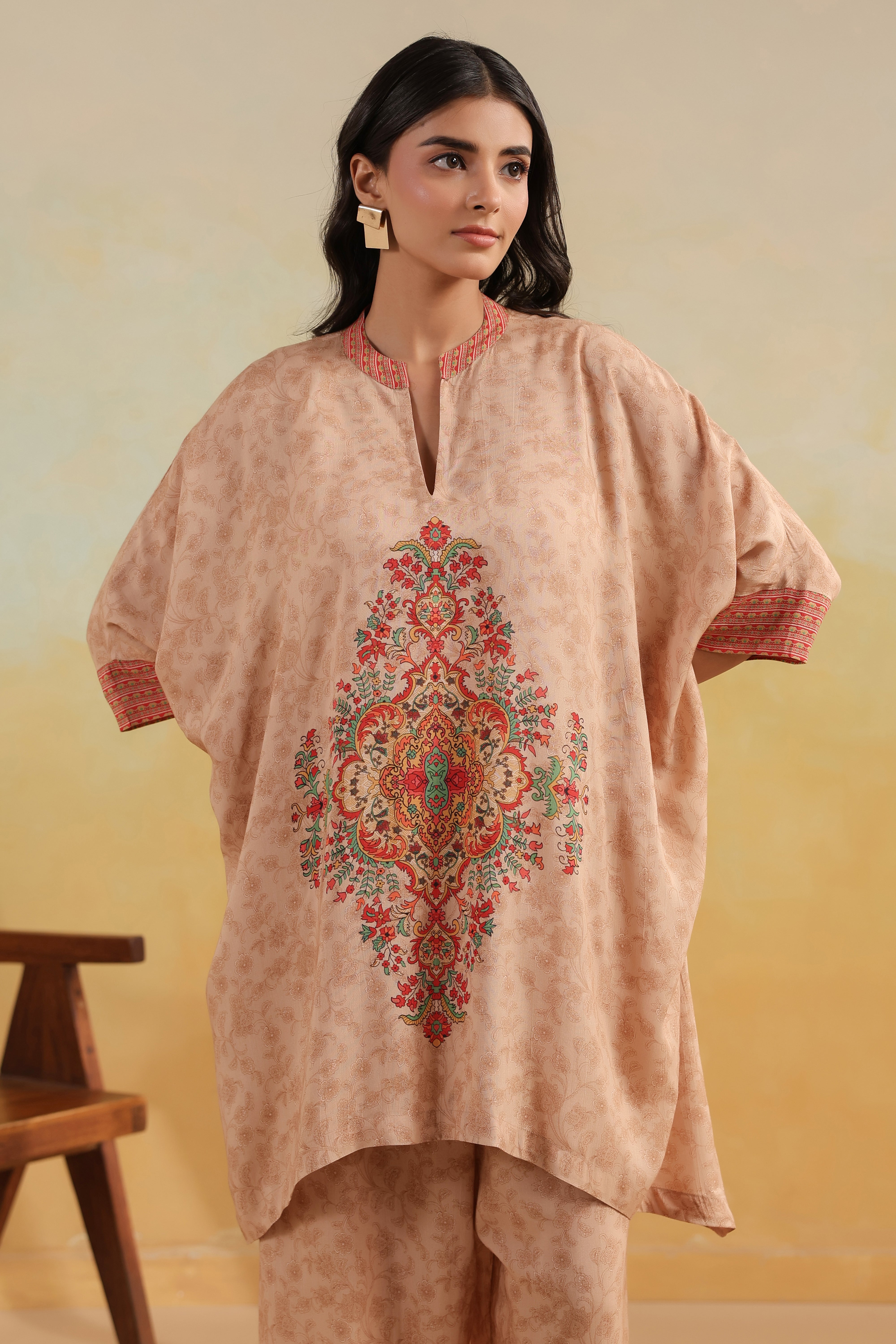 Saba Kaftan Set – Summer Sand