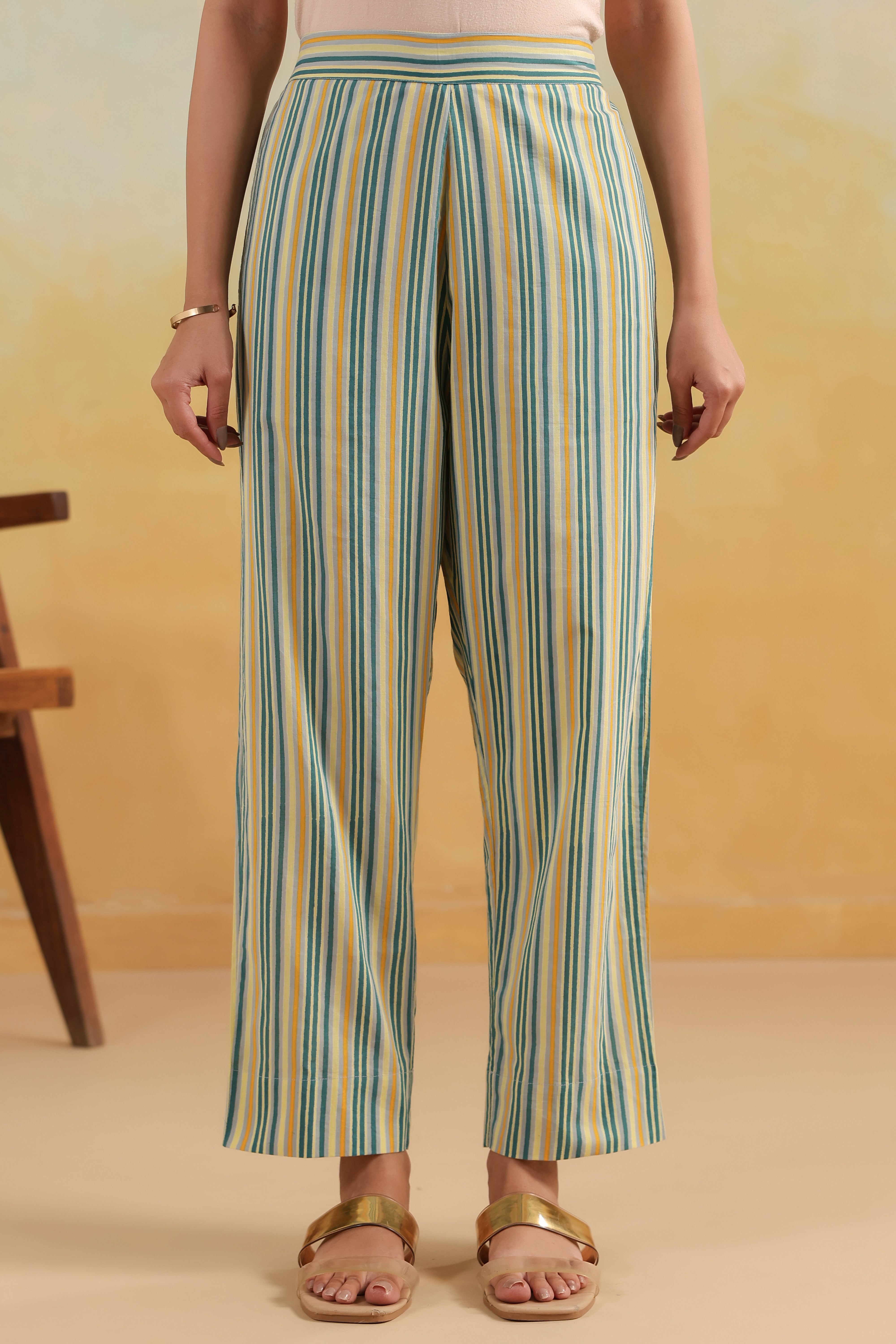 Tapered Prithvi Pant-Green