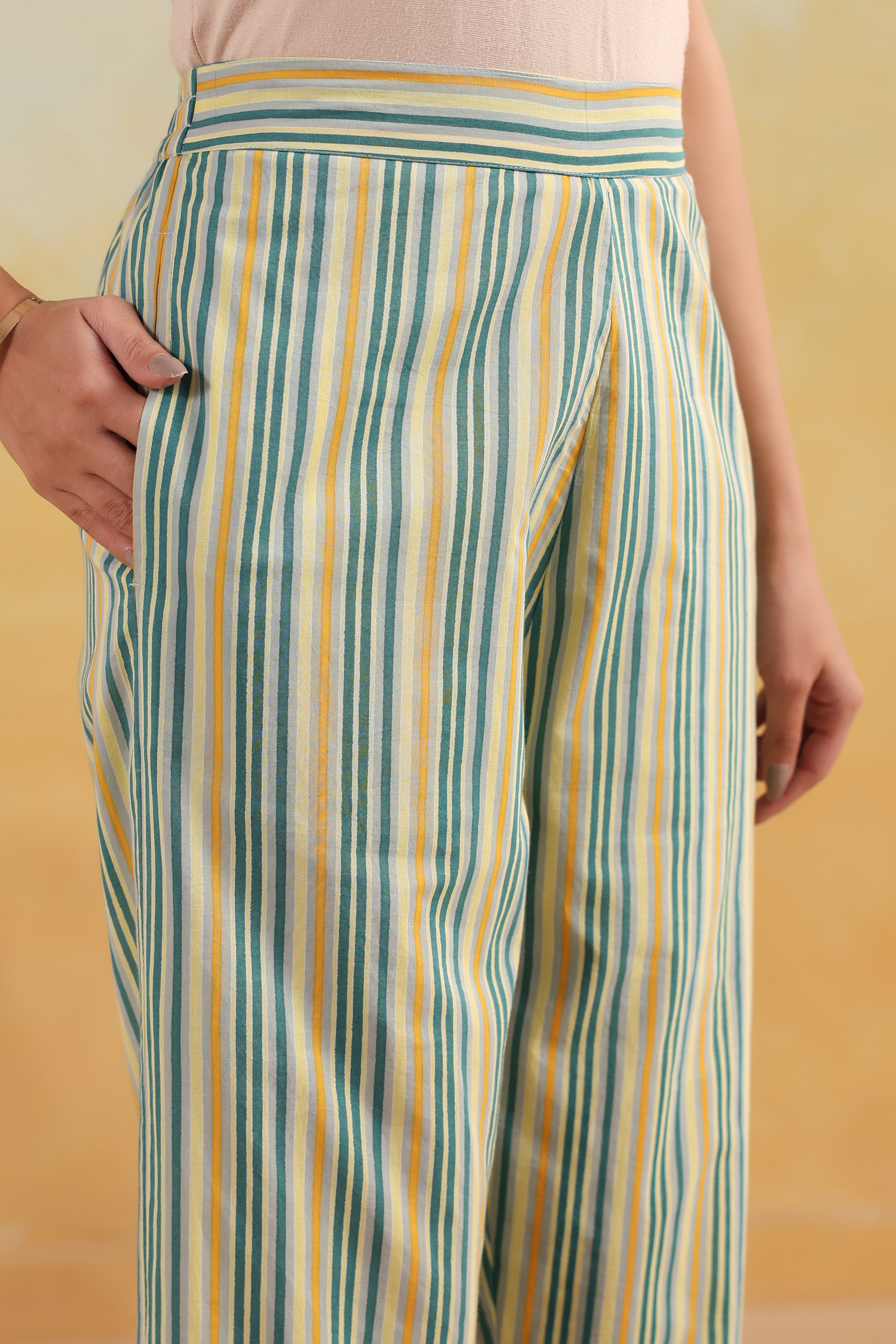 Tapered Prithvi Pant-Green