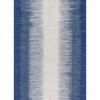 Blue & White Modern Lines Rug
