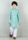 Aqua Cotton Full Sleeve Kurta Boys (2 -12 Yrs)