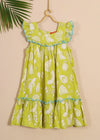 Mint Girls Cotton Pixie Dress  (2-9YRS)