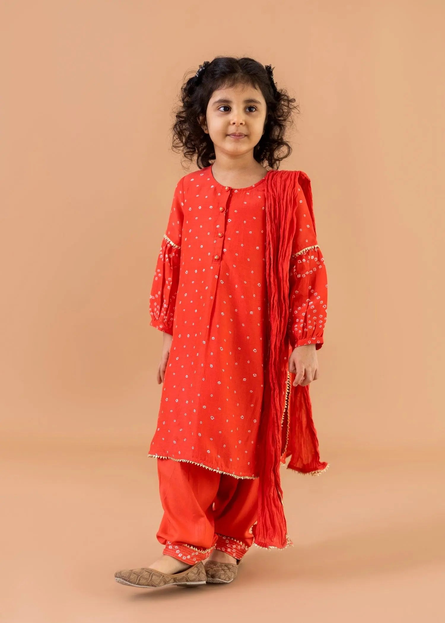 Rose Aarvi Suit Set (2-12 Years)