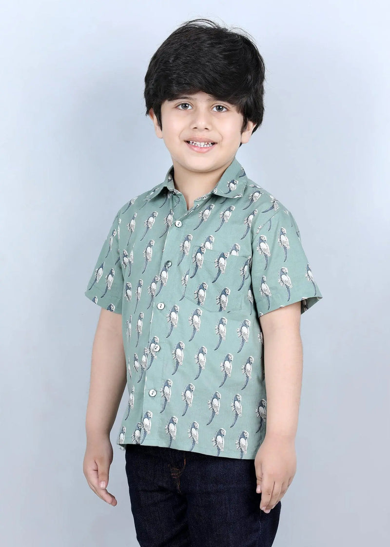 Tota Sage Cotton Shirt Boy (2 Years to 12 Years)