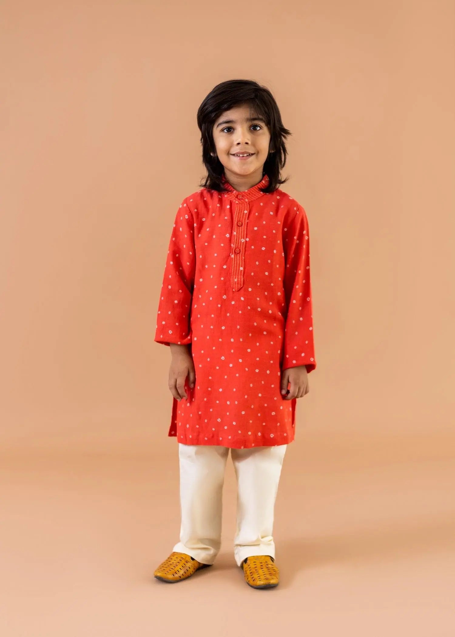 Red Festive Kurta Boys (6 Months-14 Years)