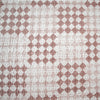 Pink Color Hand Block Printed Katha Bedcover with 2 Pillow Covers