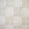 Beige Color Hand Block Printed Katha Bedcover with 2 Pillow Covers