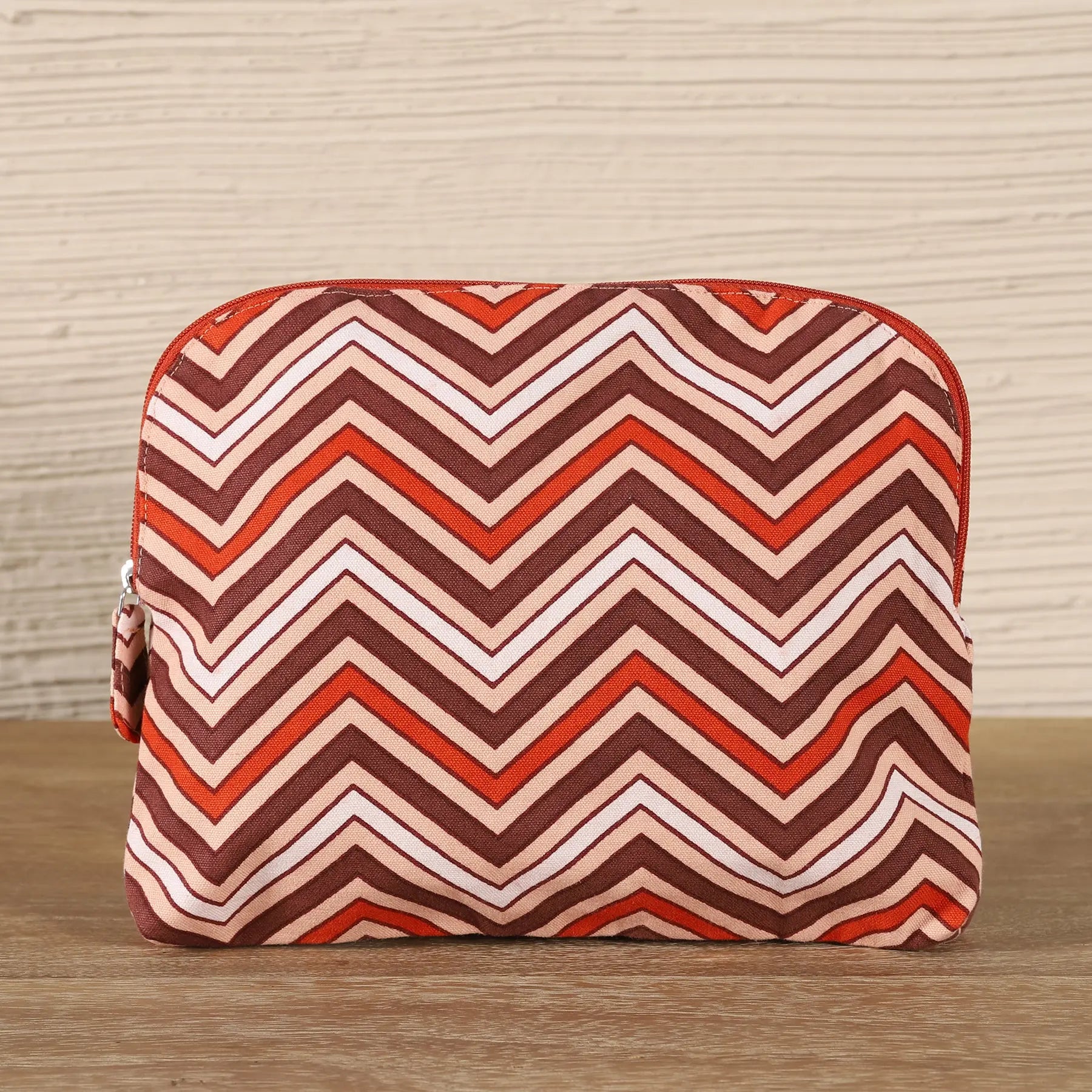 Red Color Cotton Utility Bag