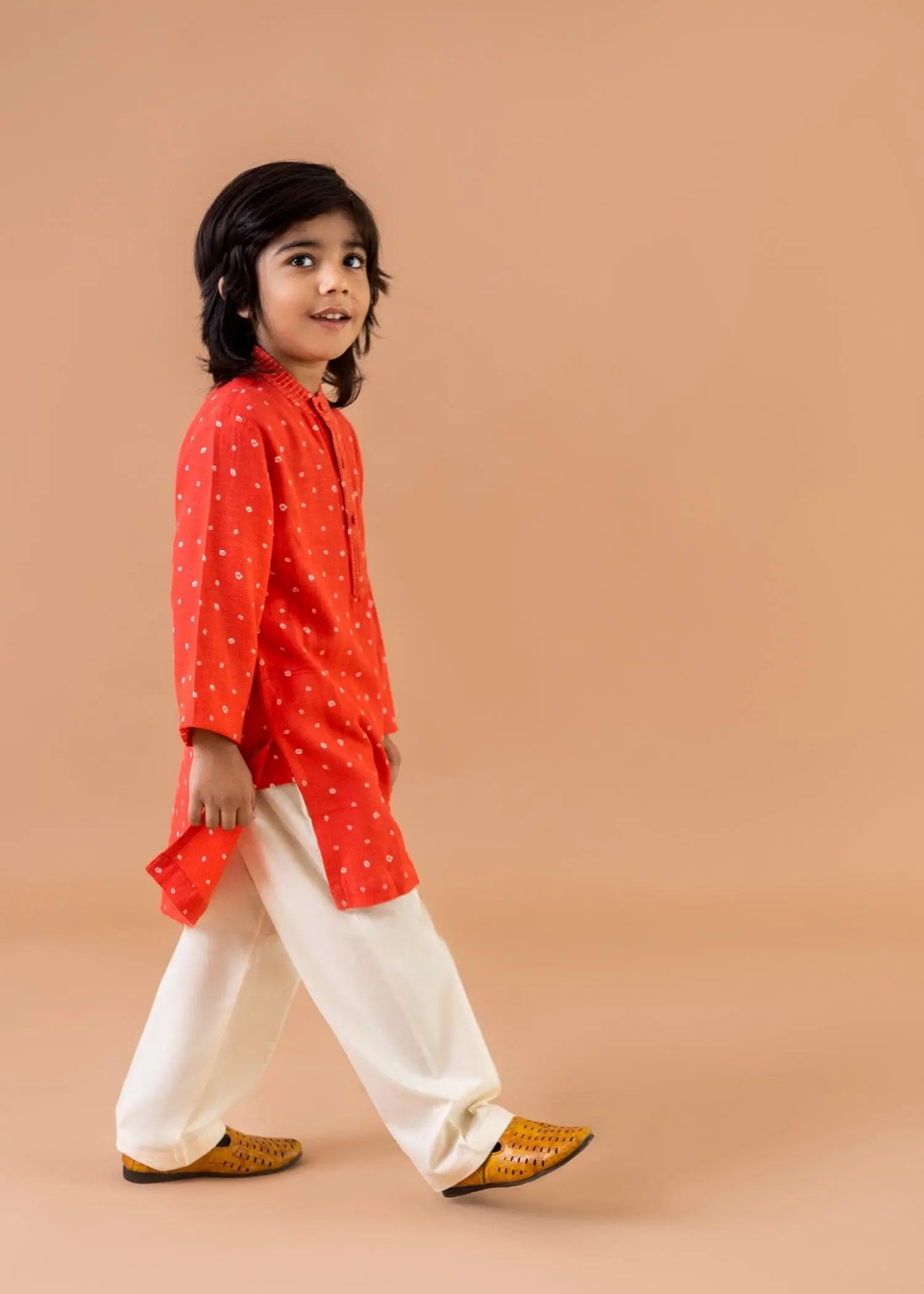 Red Festive Kurta Boys (6 Months-14 Years)