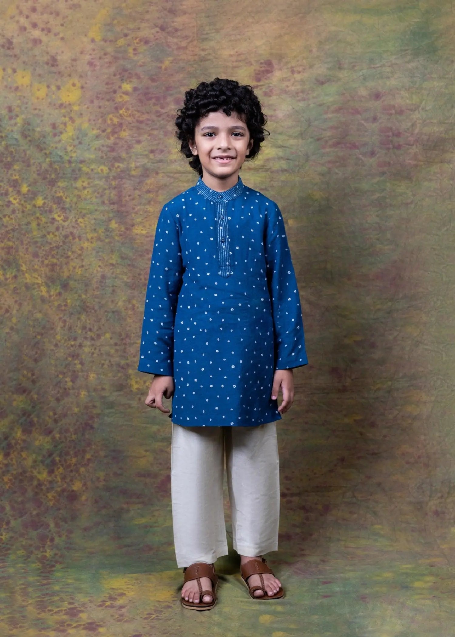 Blue Festive Kurta Boys (6 Months-14 Years)