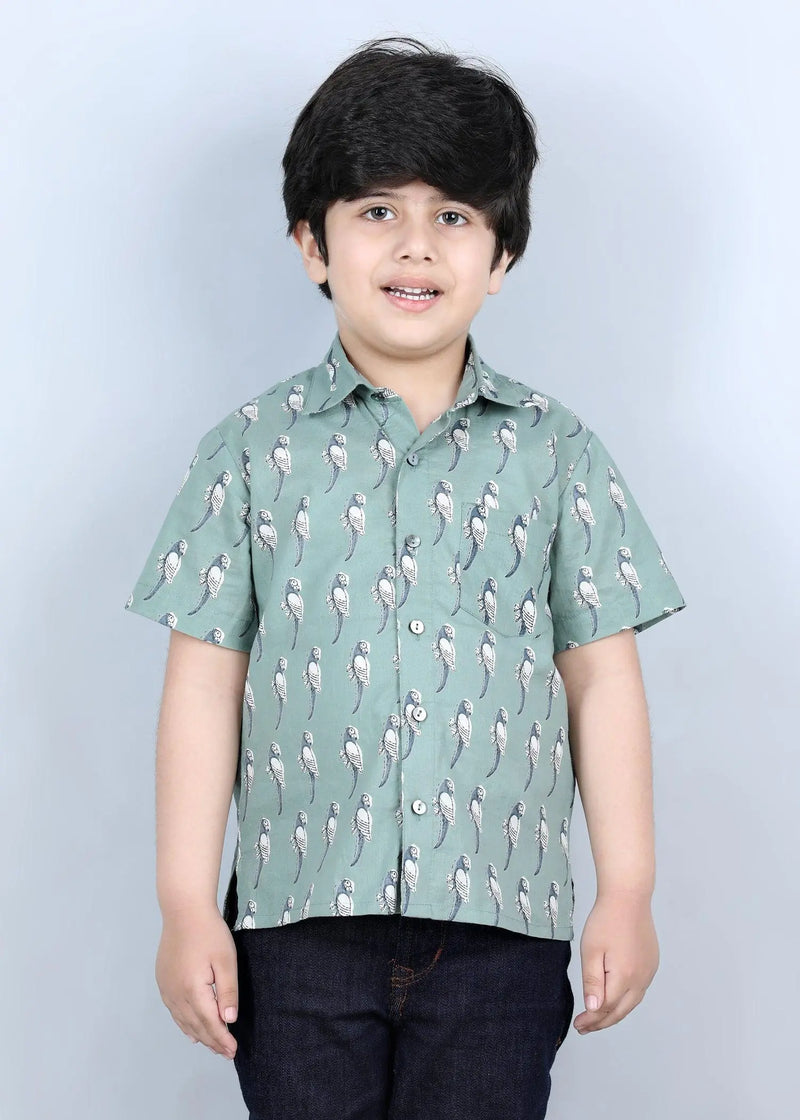 Tota Sage Cotton Shirt Boy (2 Years to 12 Years)