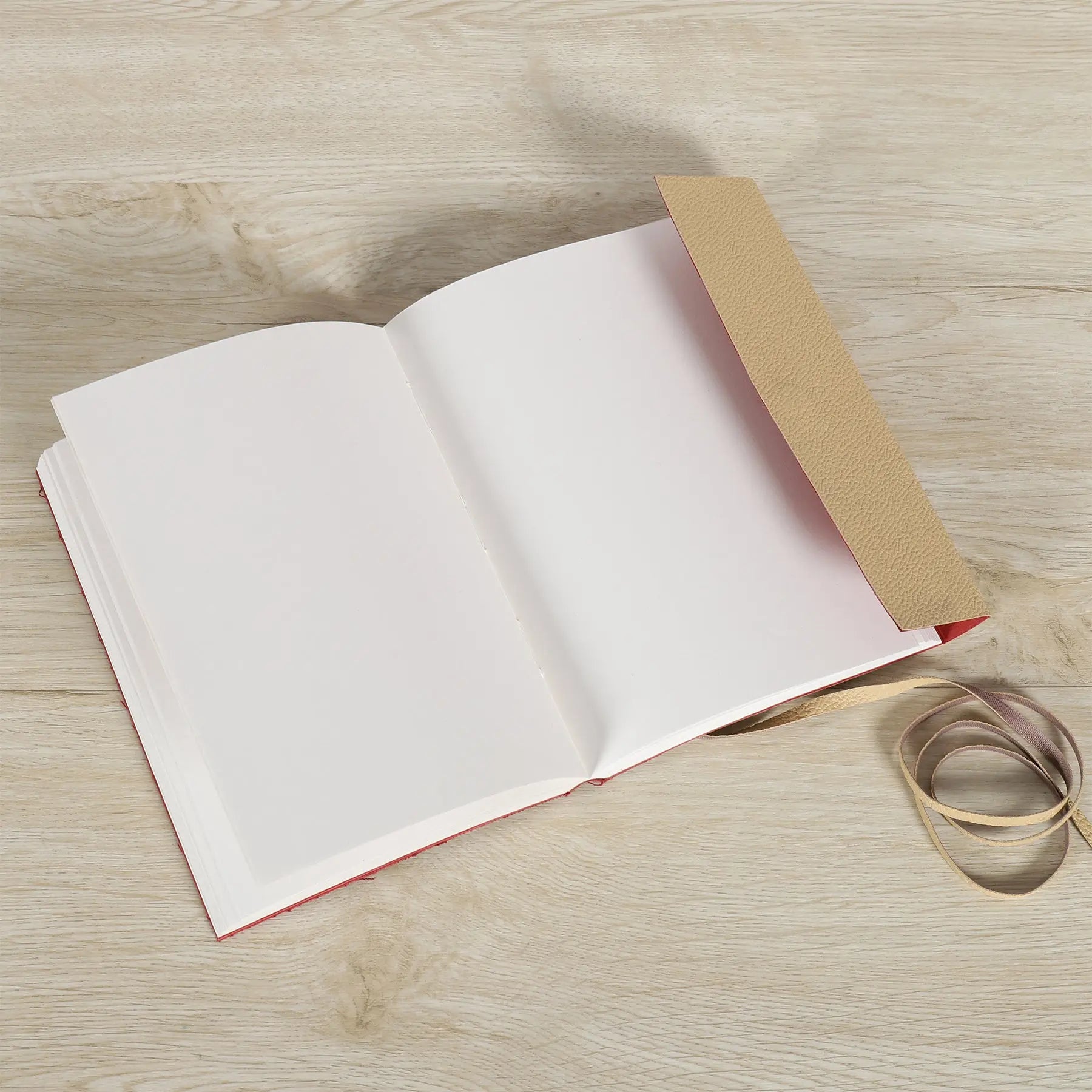 Maroon & Off White Color Bahi Note Book