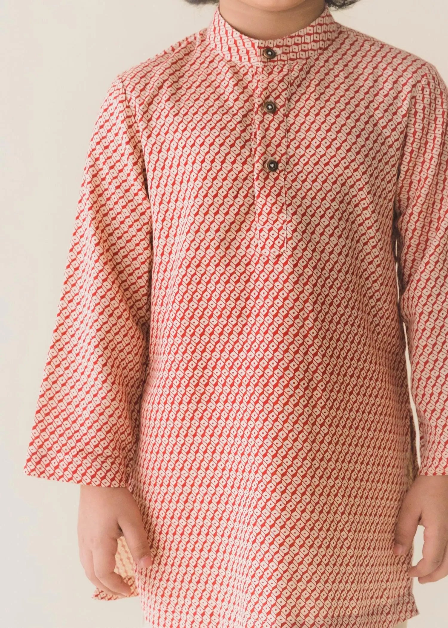 Red Festive Kurta Boys (6 Months-14 Years)