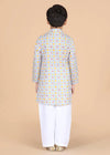 Multi Cotton Full Sleeve Kurta Boys  (2-12 Yrs)