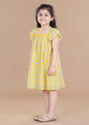 Lotus Yellow Scarlett Cotton Dress (2-9 Years)