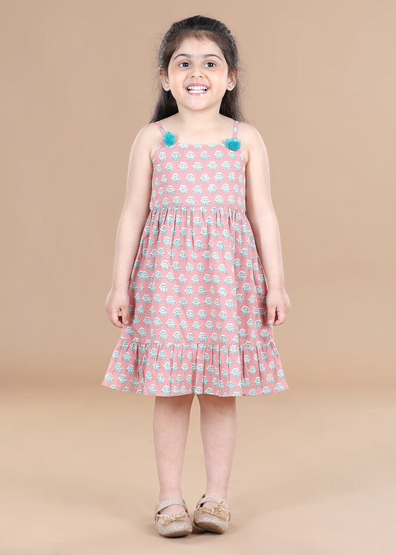 Lotus Pink Mehri Dress Girl (6 Months- 9 Years)