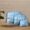 Blue Color Cotton Utility Bag