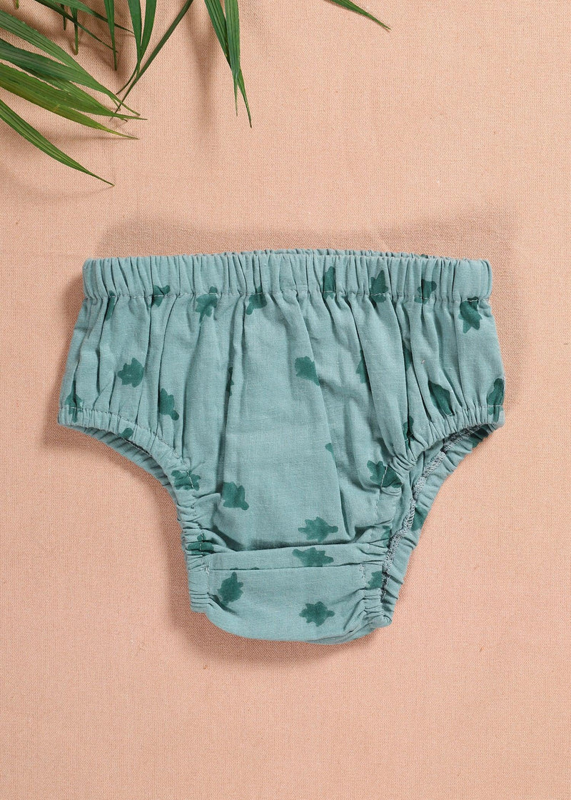 Brief Replica Blue/Green Cotton Baby (0 months to 6 months)