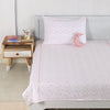 Ball Pink Cotton Singe Bedsheet with Pillow Cover kids