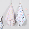 Plush Bear White/Yellow Cotton Baby Swaddle Wrap (Set of 2)