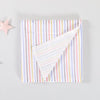 Plush Bear White/Yellow Cotton Baby Swaddle Wrap (Set of 2)