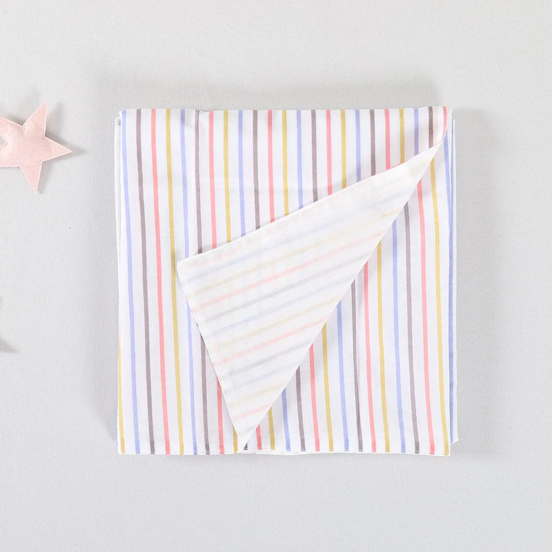 Plush Bear White/Yellow Cotton Baby Swaddle Wrap (Set of 2)