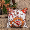 Red Color Cotton Cushion Cover