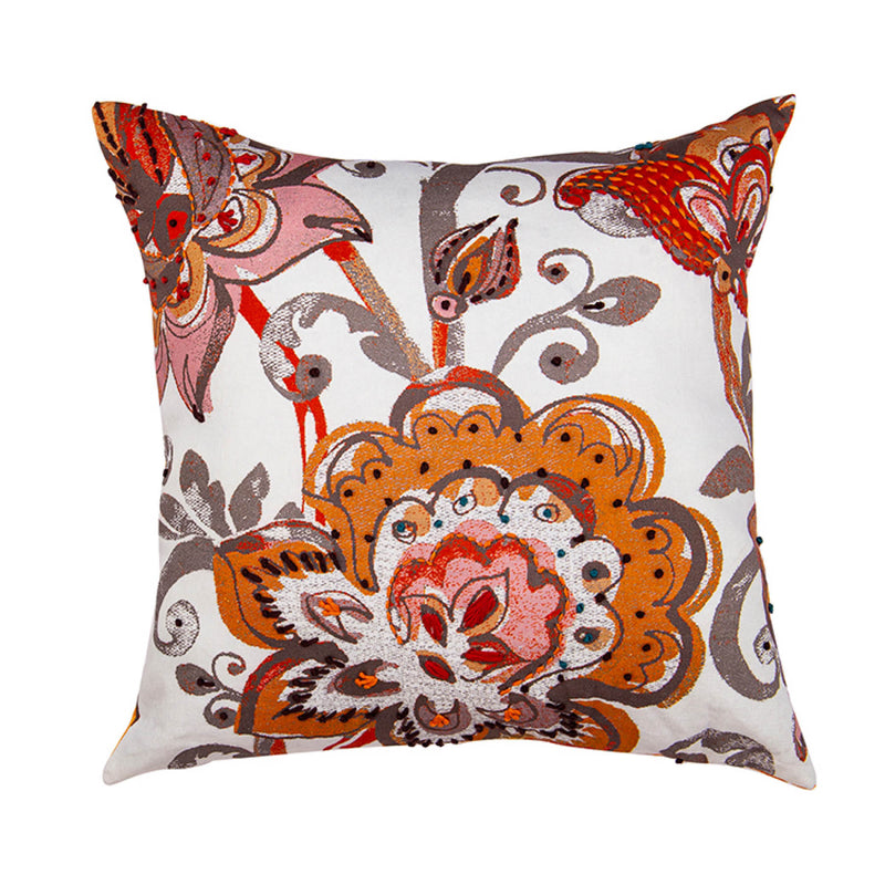 Red Color Cotton Cushion Cover