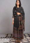 Black Viscose Dupatta