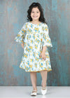 Janvi Posy White Cotton Dress Girl (2 to 9 Years)