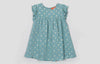 Lurex Blue Georgette Dress Baby Girl (6-24 Month)