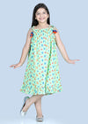 Twinkle Green Cotton Dress Butterfly (6 Months to 9 Yrs)