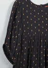 Diamond Black Viscose Dress (2 to 9 Years)