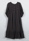 Diamond Black Viscose Dress (2 to 9 Years)