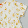 Dahla Yellow Paisley Cotton Crepe Dress Girl (2-9 Years)