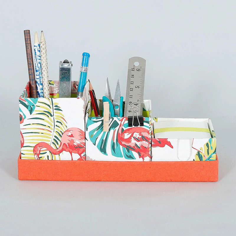 Multi Color Small Desk Organizer