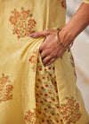 Kota Doria Straight Kurta Set