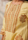 Kota Doria Straight Kurta Set