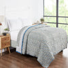 Dotted Flower Multi Color Hand Block Printed Cotton Quilt
