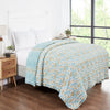 Umang Yellow & Green Hand Block Printed Extra Cotton Quilt