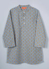 Tara Grey Cotton Kurta Boy (6 Month to 12 Years)
