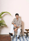 Chakri Mud Cotton Full sleeve Kurta