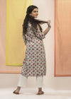 Smriti Pink Cotton Kurta