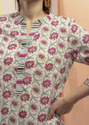 Smriti Pink Cotton Kurta