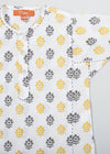Advik Yellow Cotton Short Kurta (6 to 24 Month)
