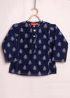 Blue Bell Navy Cotton Kurta Baby Boy (6 Months to 24 Months)