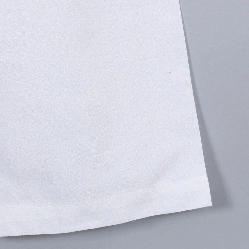 White Cotton Pants (1-14 Years)
